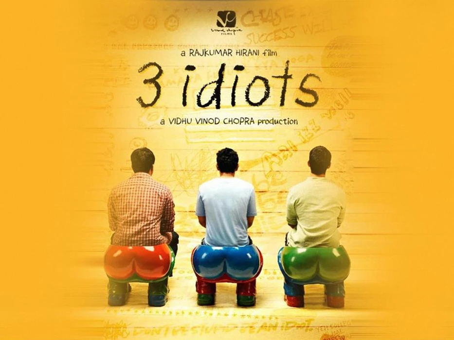 Three idiots make trouble in Bollywood Movies 